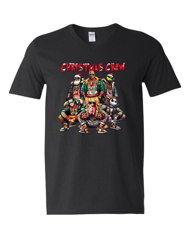 Christmas Crew T Shirt - Comfy and Quality Shirt Hoodie, Sweatshirt | DripVista.com