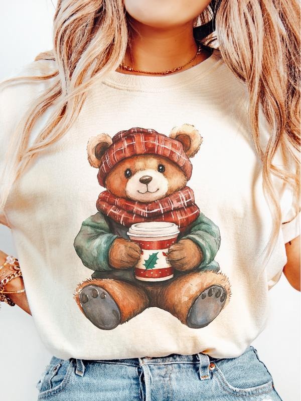 Christmas Cuddle Bear Sweatshirt, Christmas Shirt, Merry Christmas Sweatshirt, Cuddle Bear Shirt, For Men, For Women