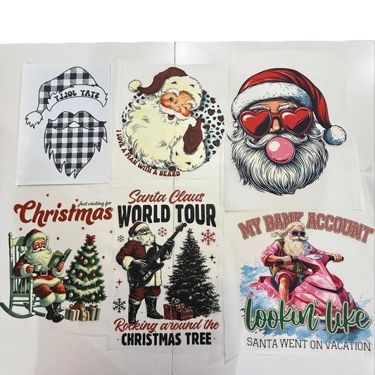 Christmas DTF Mystery Bundle ready to press transfers instant peel