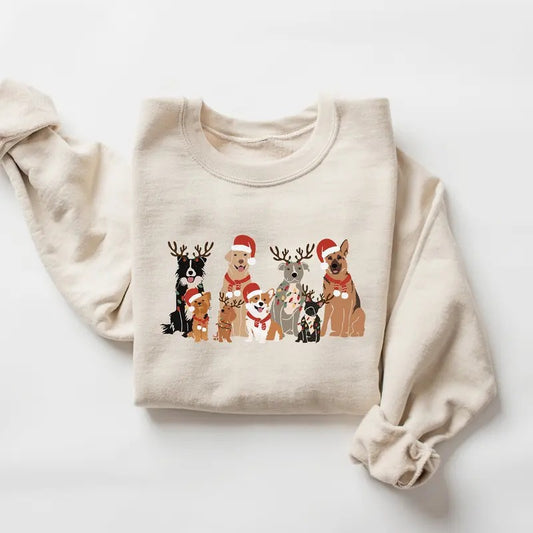 Christmas Dog Sweatshirt, Dog Owner Christmas Gift, Dog Christmas Sweatshirt, Christmas Sweater, Holiday Sweater, Christmas Shirt, Dog Gift