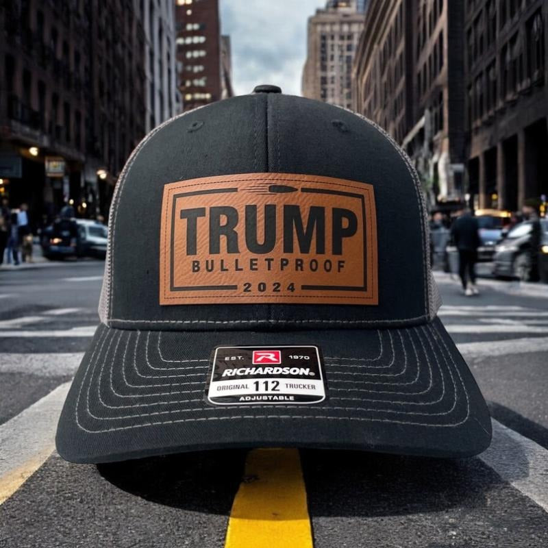 Trump Bulletproof Hat / Trump Trucker Cap / Trump 2024 Richardson 112 / Patch Trucker Hat /Father's Day Gift/ Christmas...