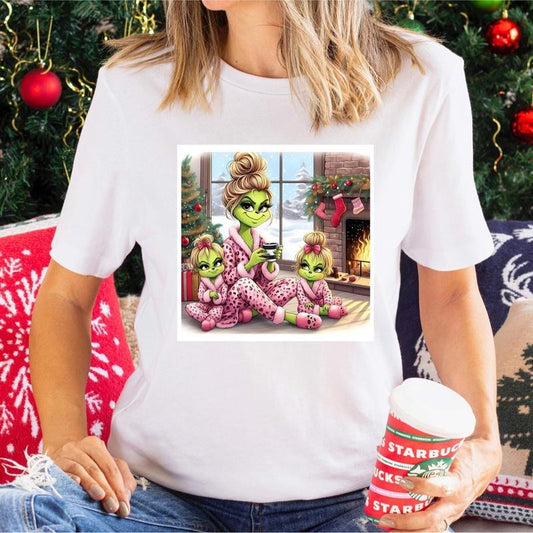 Christmas Mama And Daughters T-Shirt, Christmas Family Shirt, Christmas Gifts Tee, Christmas Family Party Tee, Christmas Holiday Shirt, X-mas T-Shirt.