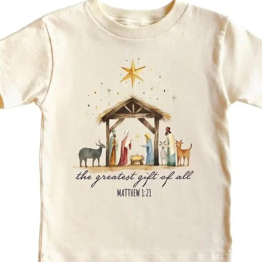 Christmas Nativity Scene Shirt, Religious Christmas Gifts, Christian Bible Verse Sweatshirt, Jes.us Shirt, Top Womenswear, Lady Underwear