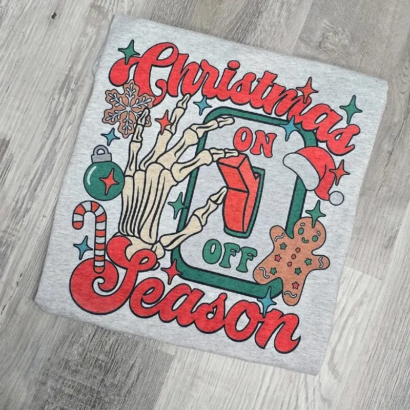 Christmas Seasons Graphic Tee or Sweatshirt Hoodie | DripVista.com
