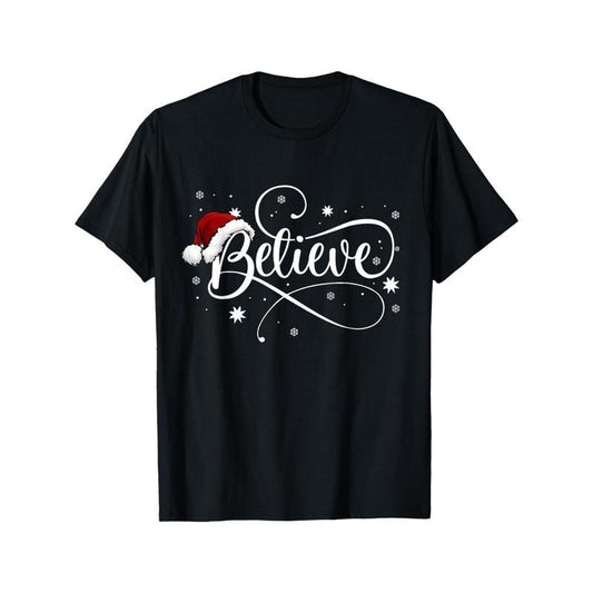 Christmas Shirts - Believe in Santa Believe in Christmas Men's T-Shirt made in usa