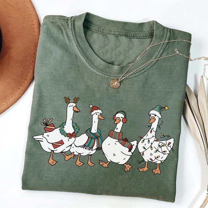 Christmas Silly Goose  Shirt, Silly Goose University, Christmas Goose Shirt, Silly Goose Crewneck for Christmas,Merry...
