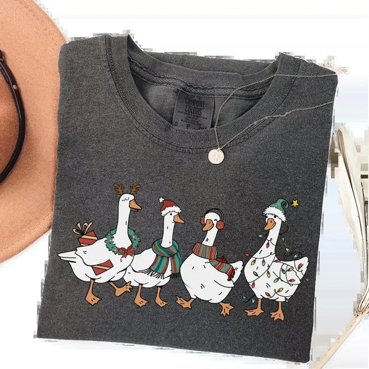 Christmas Silly Goose Shirt, Silly Goose University, Christmas Goose Shirt, throne of glass book merch