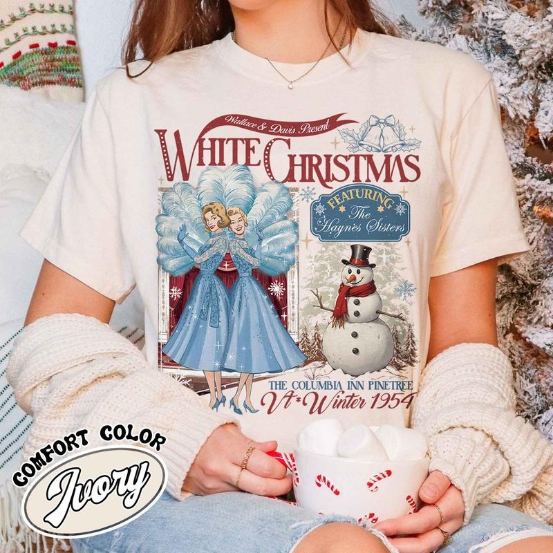 Christmas Sister Tshirt, Christmas Shirt, Christmas Movie Watching Shirt, Christmas Holiday Shirt, Wallace and Davis...