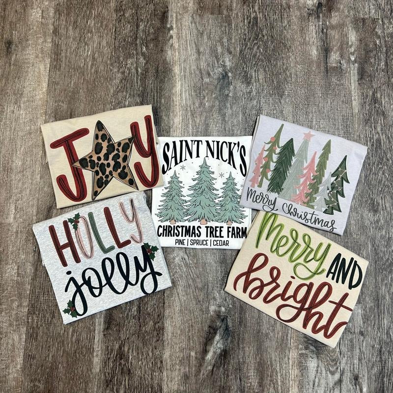 Christmas T-Shirts - Set 1