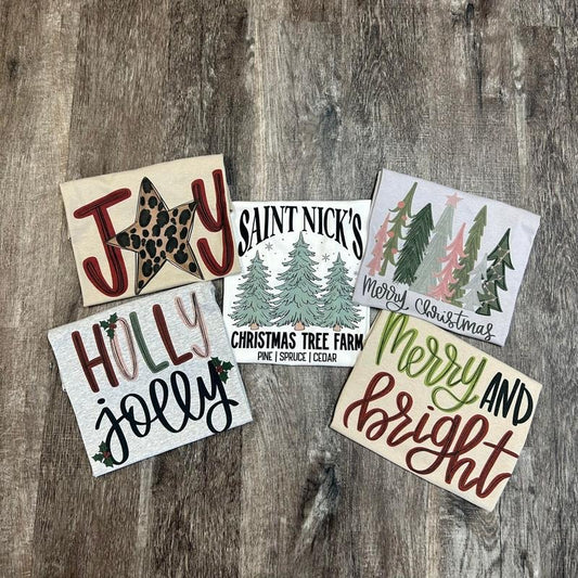 Christmas T-Shirts - Set 1