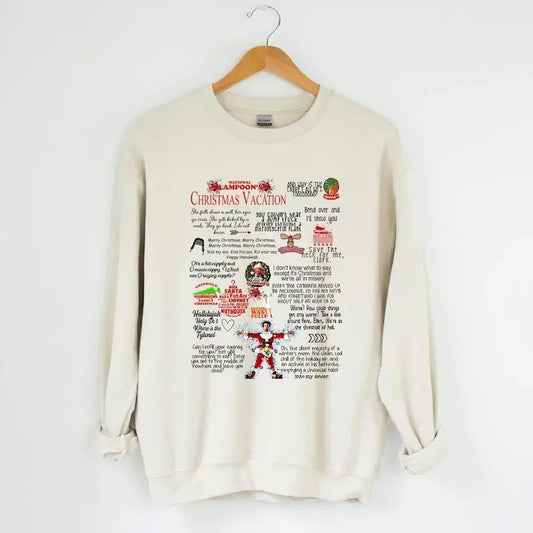 Christmas Vacation Rant Sweatshirt, National Lampoons Sweatshirt, Christmas Vacation Quotes, Clark Griswold Sweatshirt, Family Christmasstyle{n002}2