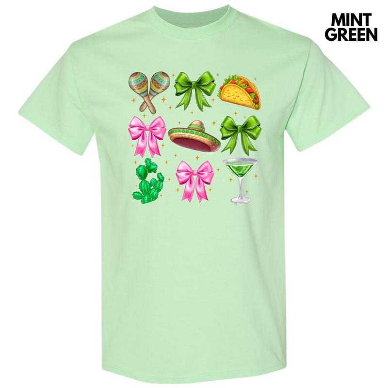 Cinco Coquette Collage Gildan Short Sleeve T-Shirt 'NLB'