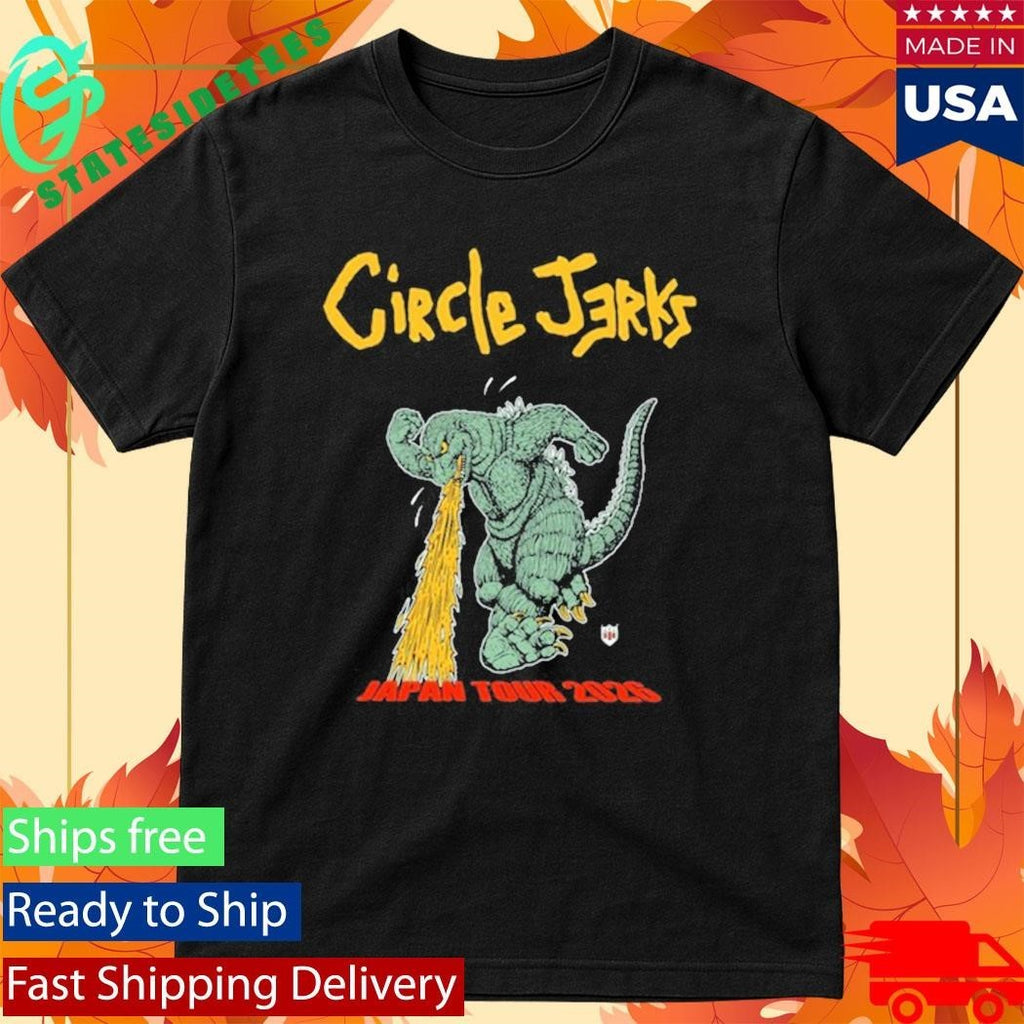 Circle Jerks Tour Feb 25-27 2026 Osaka Shirt