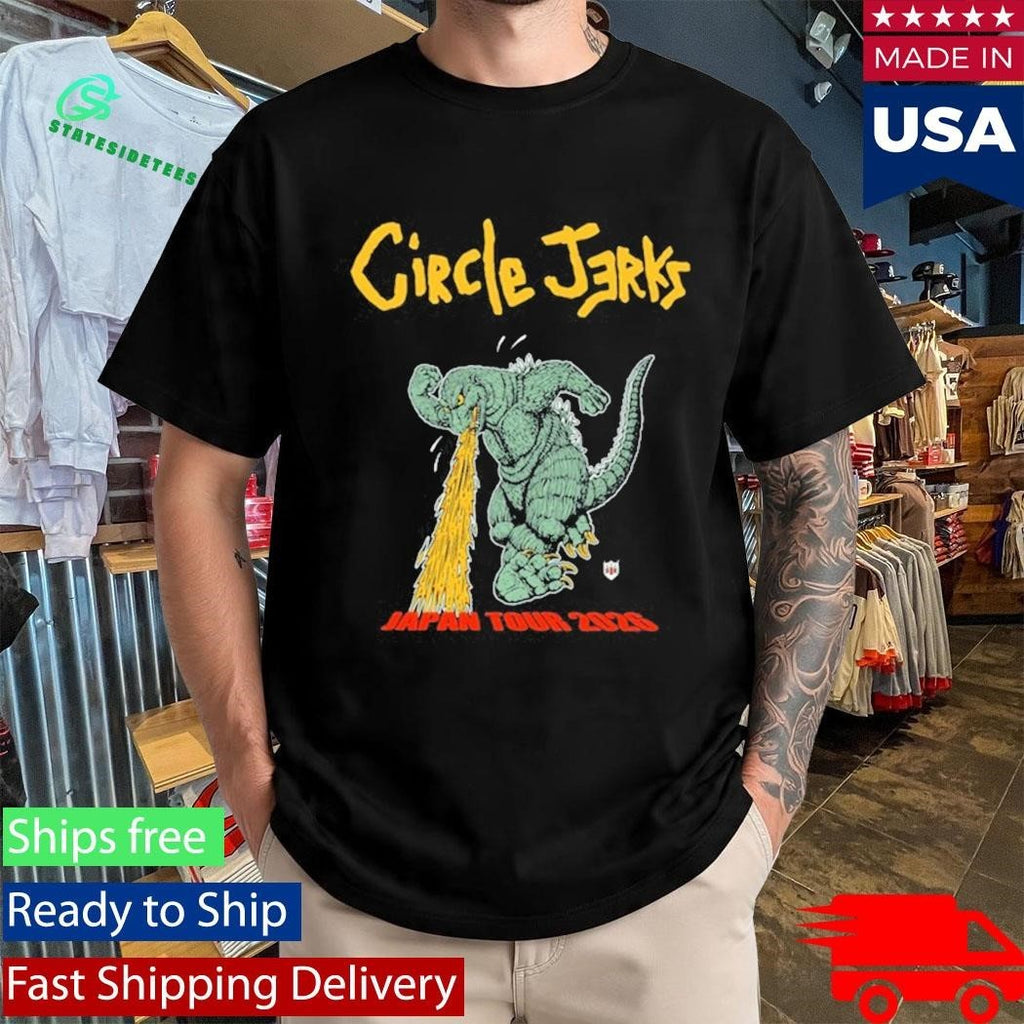 Circle Jerks Tour Feb 25-27 2026 Osaka Shirt