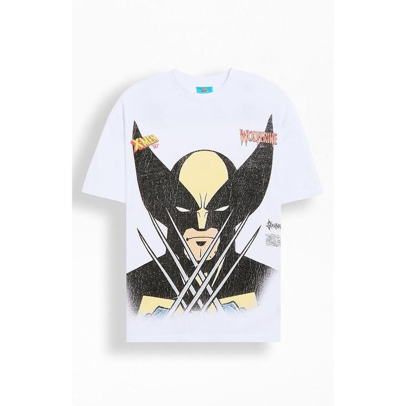 Civil Men's x X-Men '97 Wolverine War Face T-Shirt - Multicolor Hoodie, Sweatshirt | DripVista.com