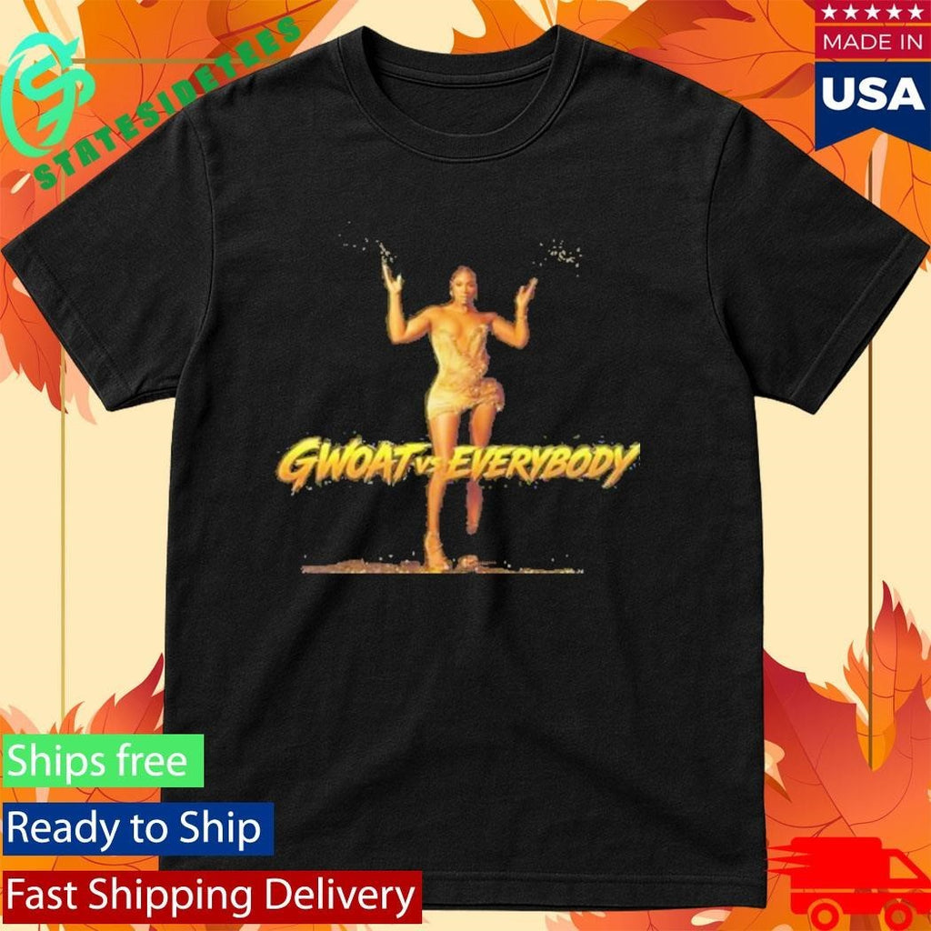 Claressa Gwoat Shields Gwoat Vs Everybody Gold Edition Shirt