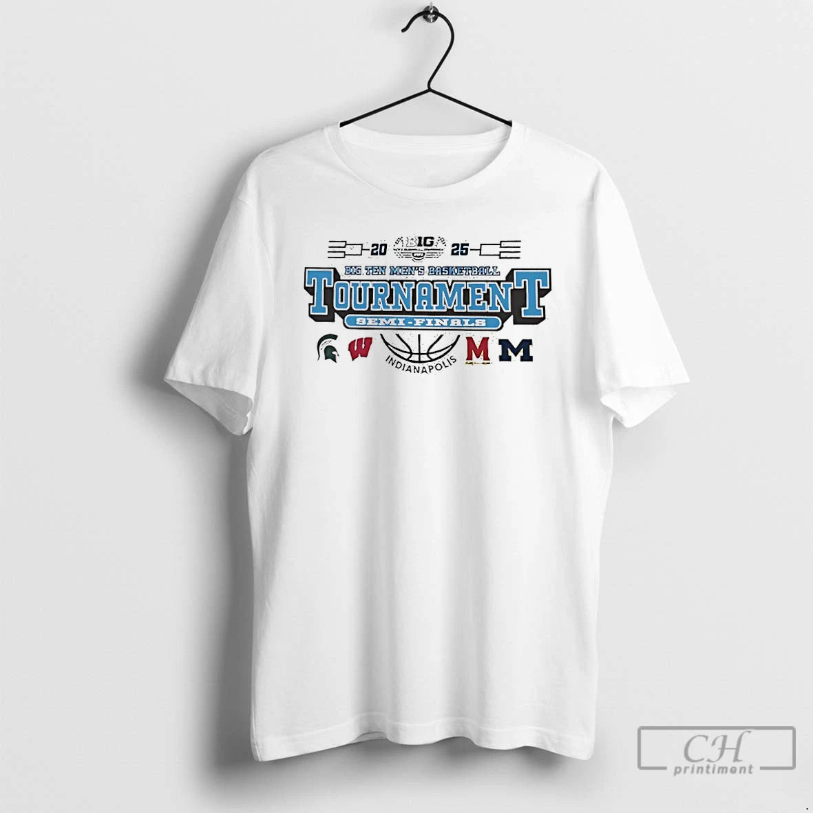 Classic 2025 Big Ten Mens Basketball Tournament Semi Final Bound T-Shirts, Hoodie, Sweatshirt | DripVista.com
