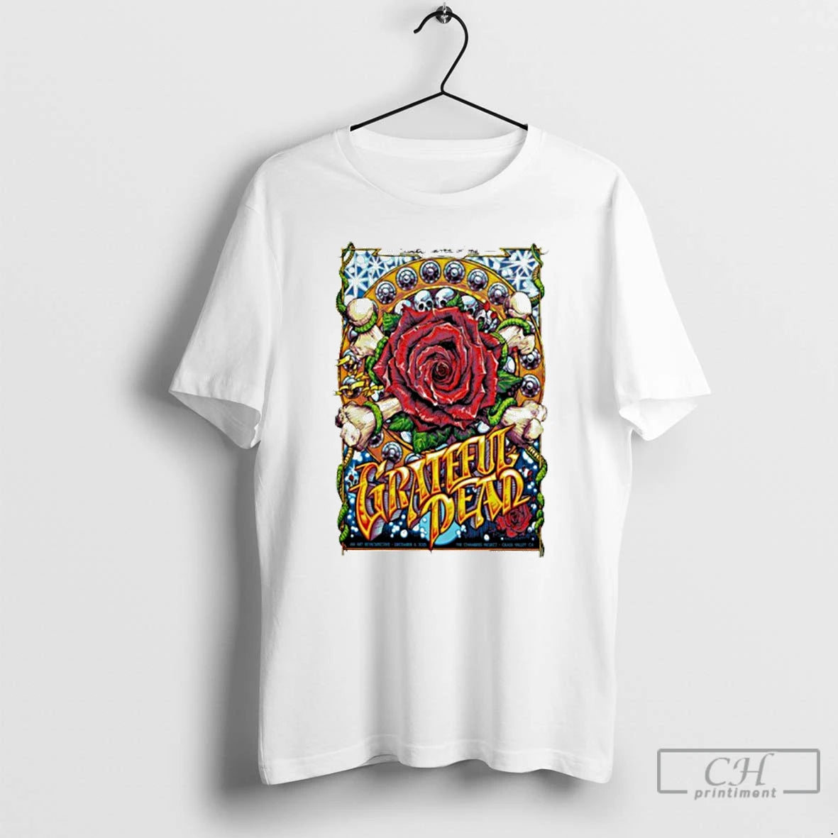Classic 60 Years Of The Grateful Dead Dec 6 2025 In Nevada City Ca T-Shirts, Hoodie, Sweatshirt | DripVista.com