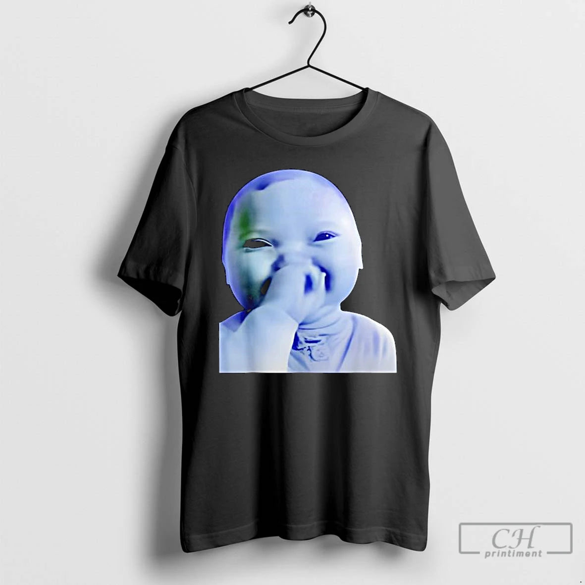 Classic Ai Baby You Swear Meme Funny Laughing Baby Meme Brainrot T-Shirts, Hoodie, Sweatshirt | DripVista.com