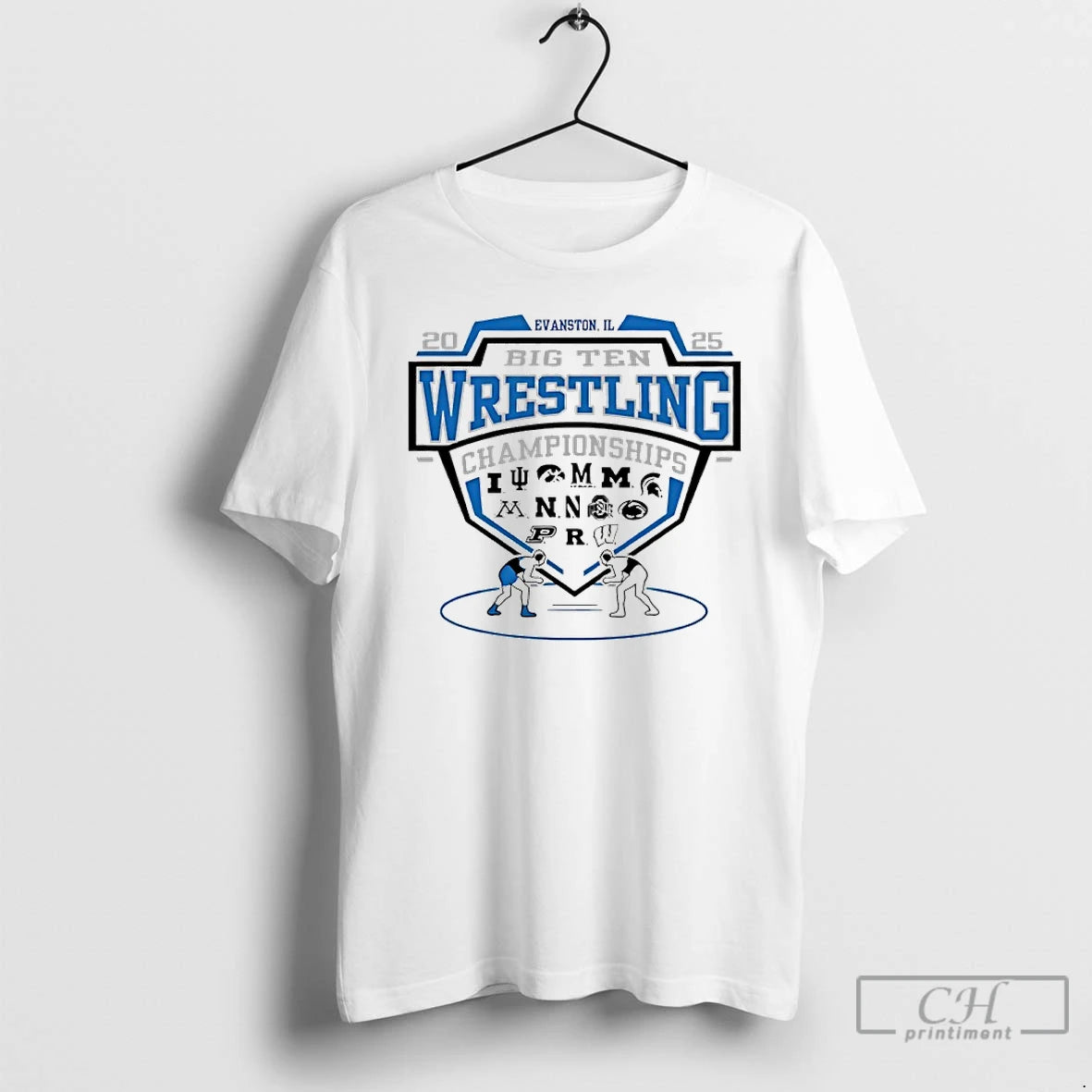 Classic All Team 2025 Big Ten Wrestling Tournament Championship T-Shirts, Hoodie, Sweatshirt | DripVista.com