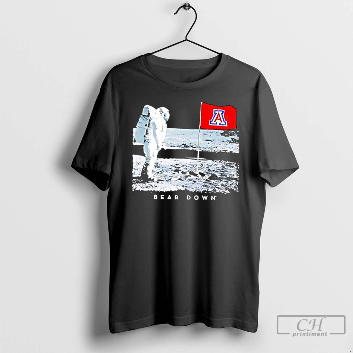 Classic Arizona Wildcats Moon Landing Bear Down Stylish T-Shirts, Hoodie, Sweatshirt | DripVista.com