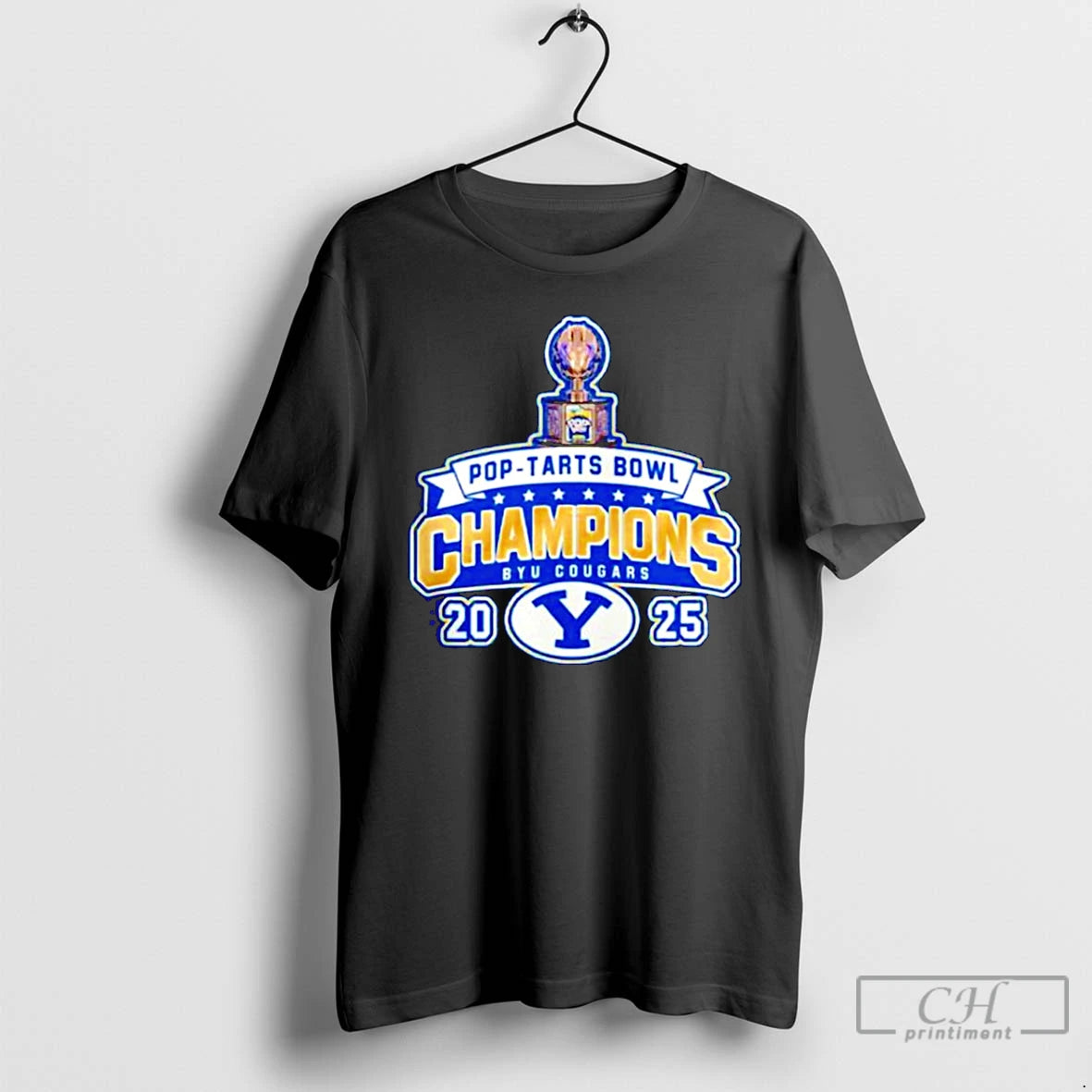 Classic Byu Cougars 2025 Pop Tarts Bowl Champions Logo T-Shirts, Hoodie, Sweatshirt | DripVista.com