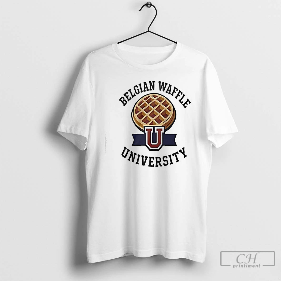 Classic Belgian Waffle University Logo T-Shirts, Hoodie, Sweatshirt | DripVista.com