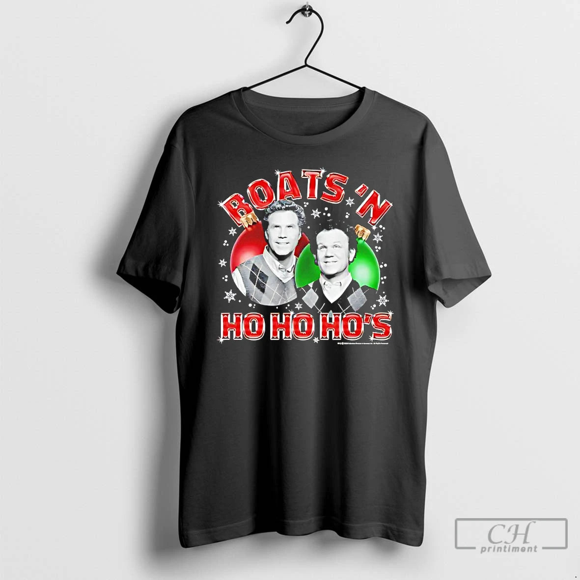 Classic Boats N Ho Ho Hos Christmas Ornaments Step Brothers T-Shirts, Hoodie, Sweatshirt | DripVista.com