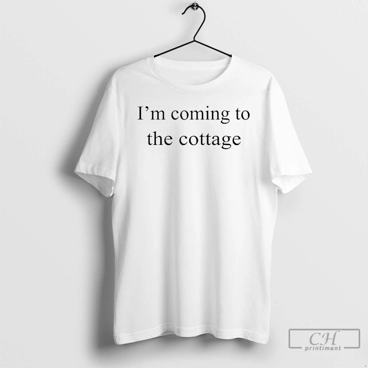 Classic Brightbazaar Wearing Im Coming To The Cottage T-Shirts, Hoodie, Sweatshirt | DripVista.com