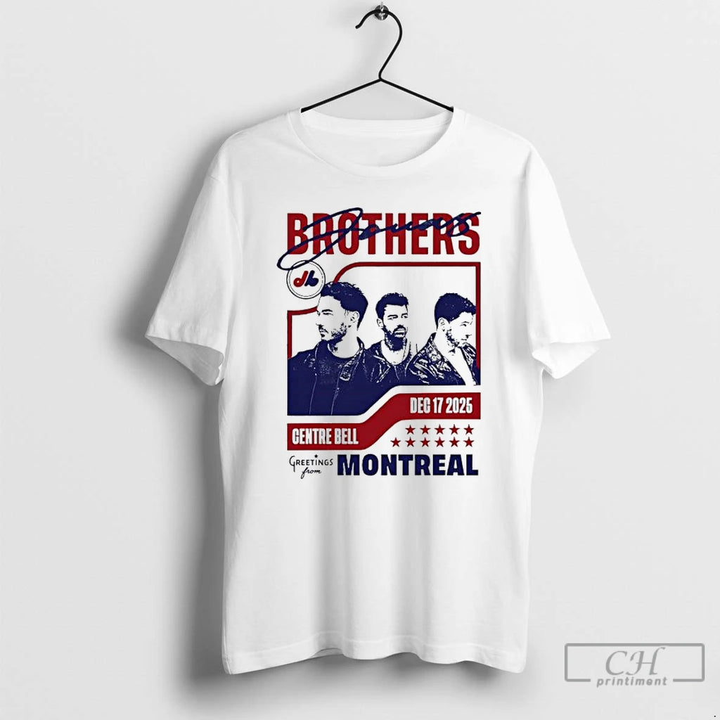 Classic Brothers Centre Bell Greetings From Montreal 2025 T-Shirts, Hoodie, Sweatshirt | DripVista.com