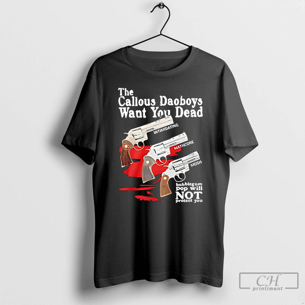 Classic Bubblegum Pop Wont Protect You Callous Daoboys T-Shirts, Hoodie, Sweatshirt | DripVista.com