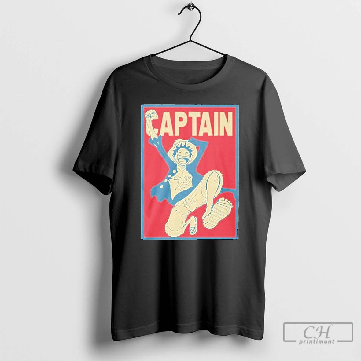 Classic Captain Monkey D Luffy Anime T-Shirts, Hoodie, Sweatshirt | DripVista.com