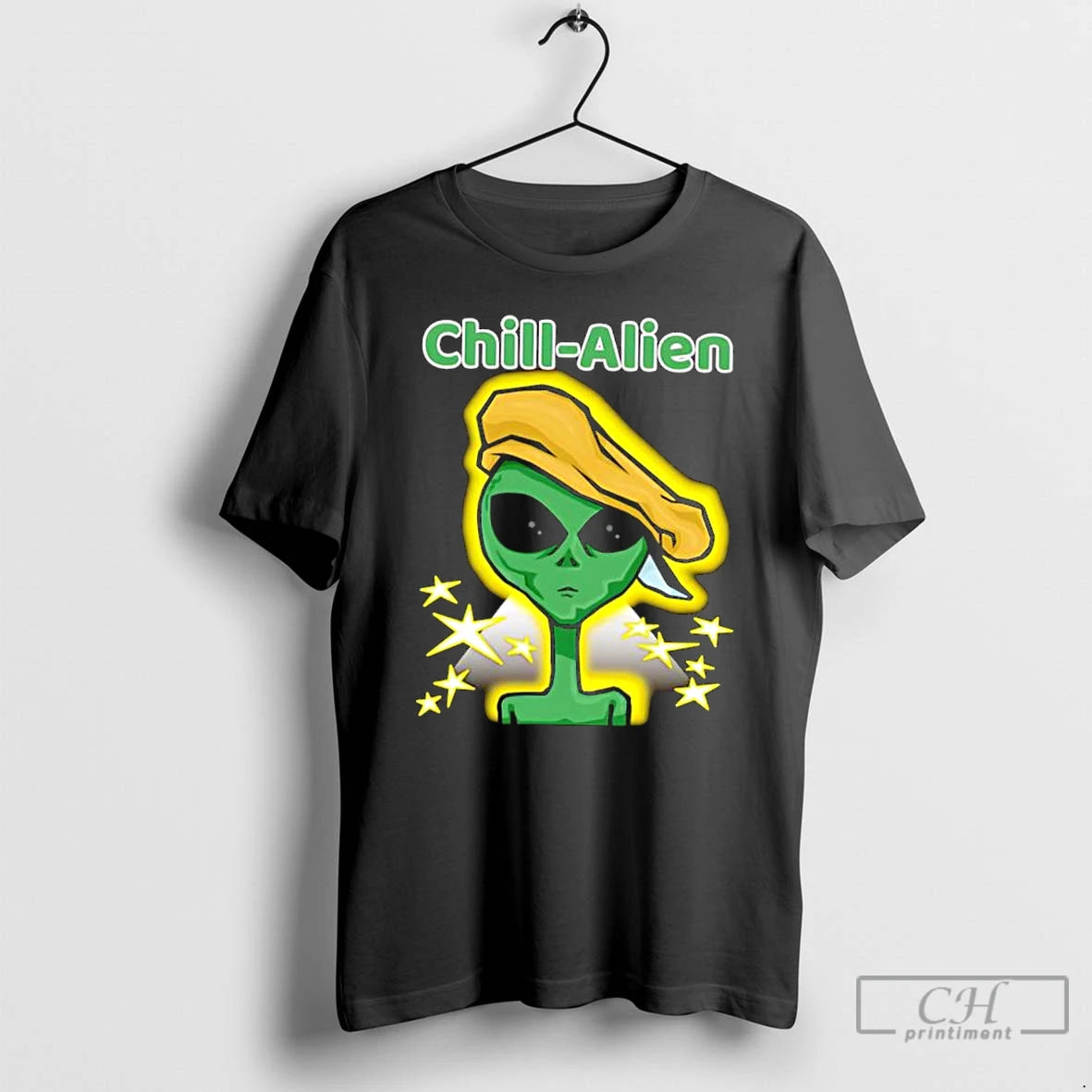 Classic Chill Alien Ufo Classic T-Shirts, Hoodie, Sweatshirt | DripVista.com