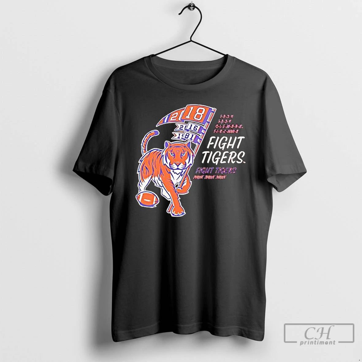 Classic Clemson Tigers Cadence Count Fight Tigers Fight Fight Fight T-Shirts, Hoodie, Sweatshirt | DripVista.com