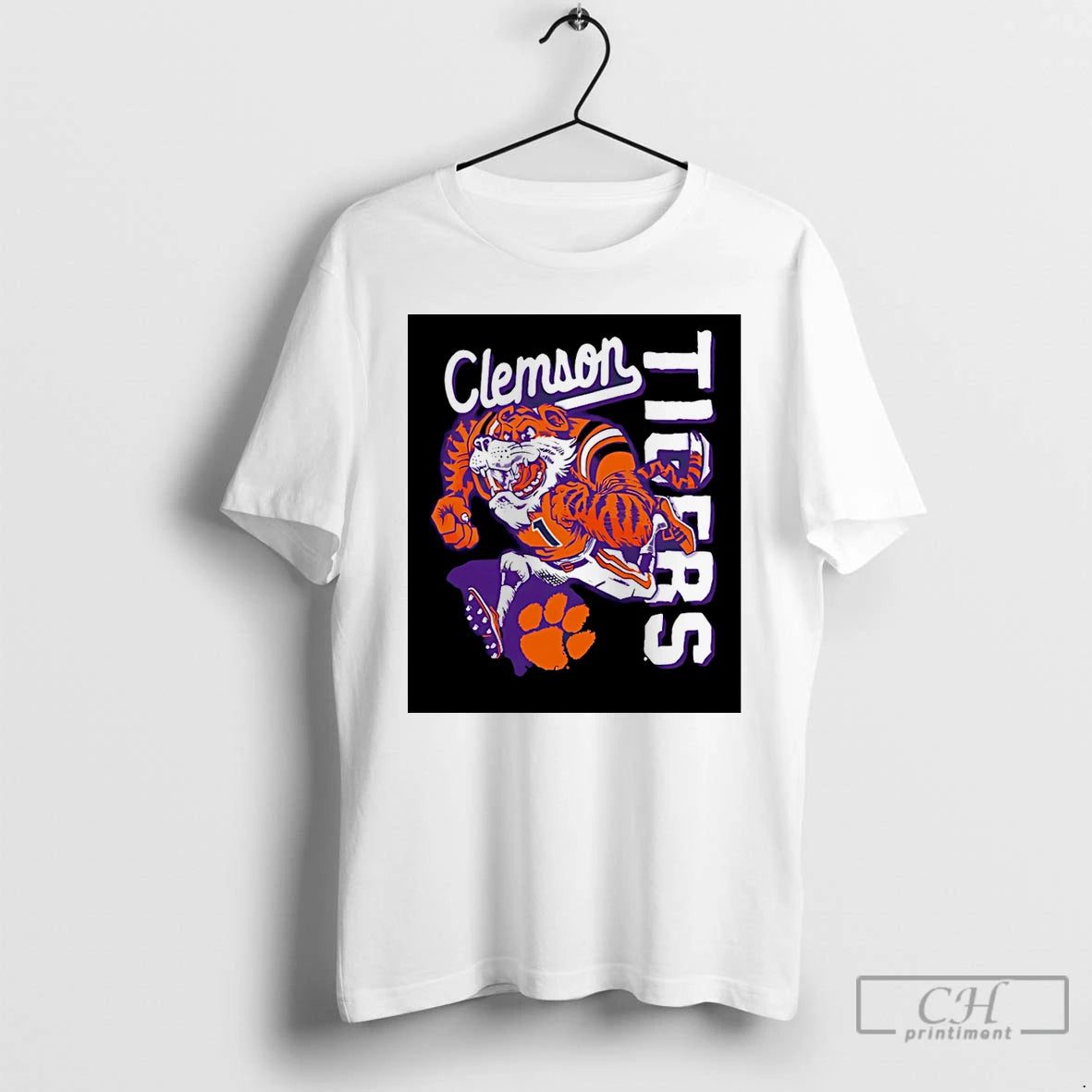 Classic Clemson Tigers Mascot Running 26 T-Shirts, Hoodie, Sweatshirt | DripVista.com