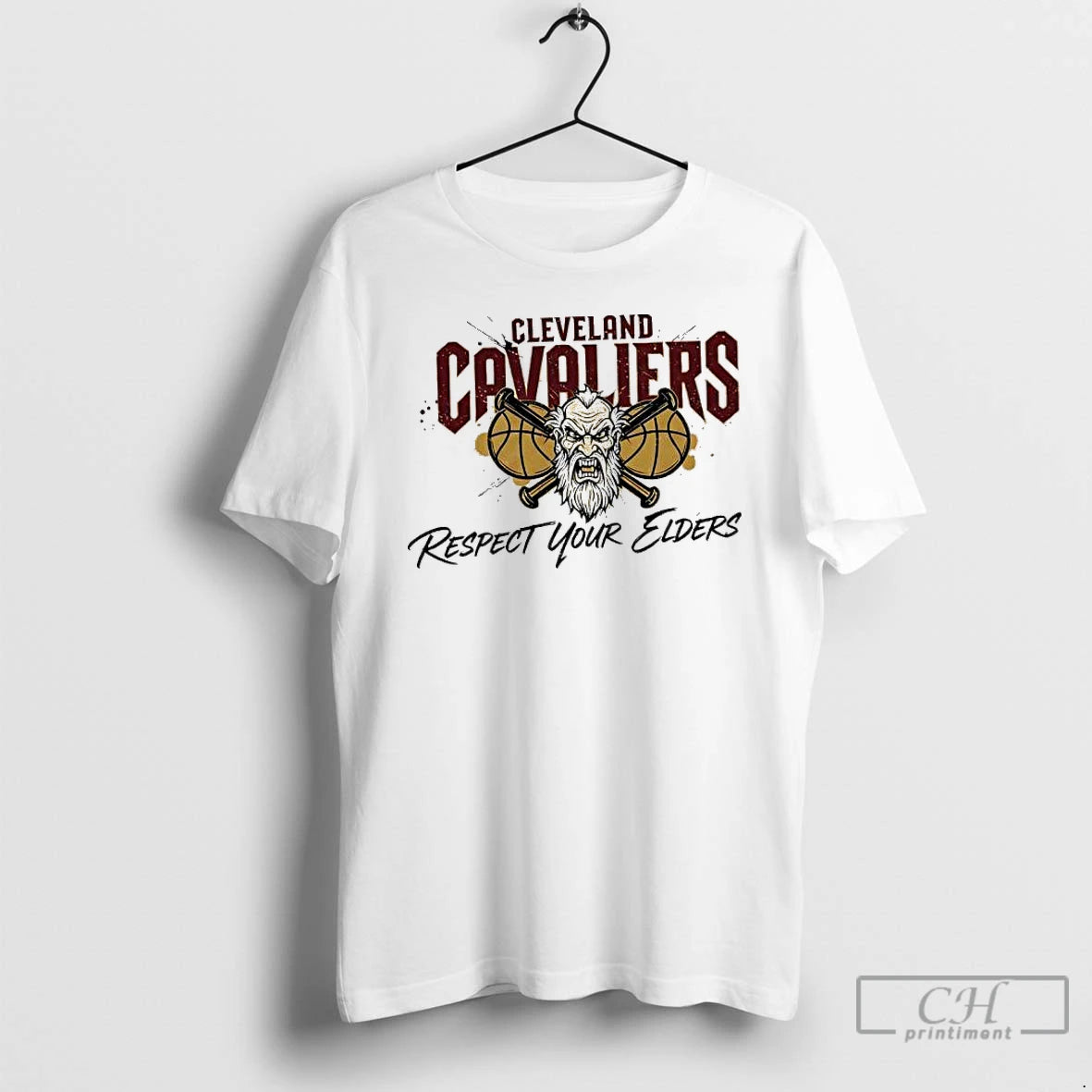 Classic Cleveland Cavaliers Respect Your Elders T-Shirts, Hoodie, Sweatshirt | DripVista.com