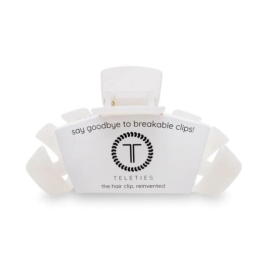 Classic Coconut White Hair Clip