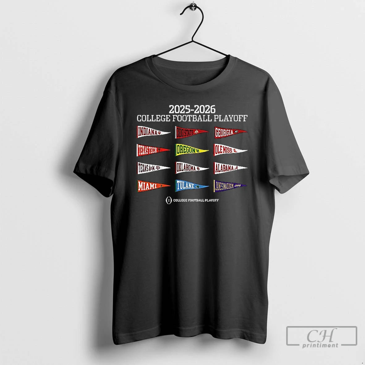 Classic College Football Playoff 2025 2026 12 Team Pennant T-Shirts, Hoodie, Sweatshirt | DripVista.com