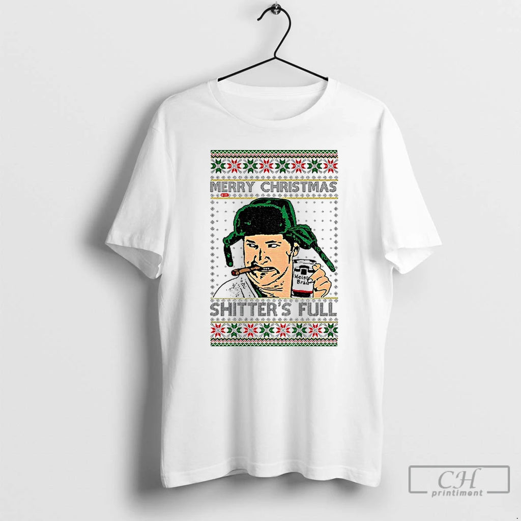 Classic Cousin Eddie Merry Christmas Shitters Full T-Shirts, Hoodie, Sweatshirt | DripVista.com