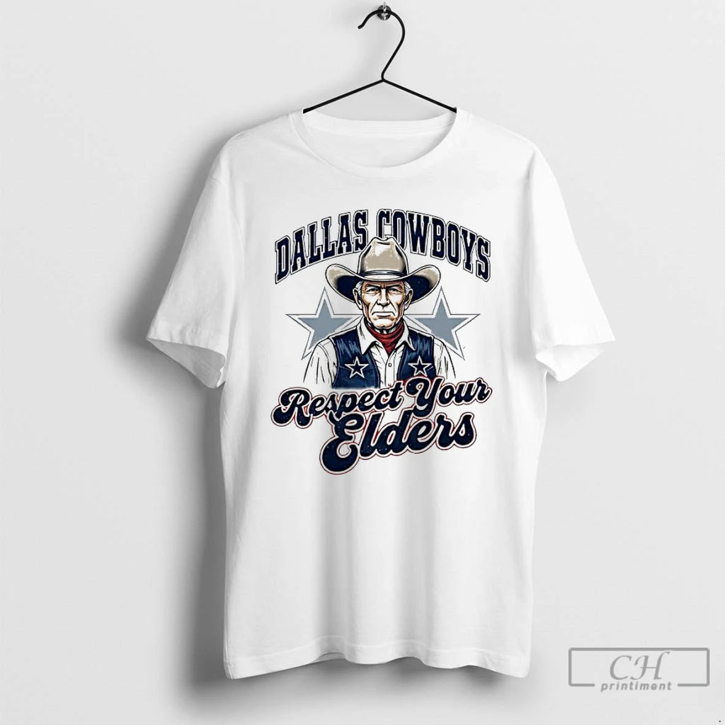 Classic Dallas Cowboys Respect Your Elders T-Shirts, Hoodie, Sweatshirt | DripVista.com