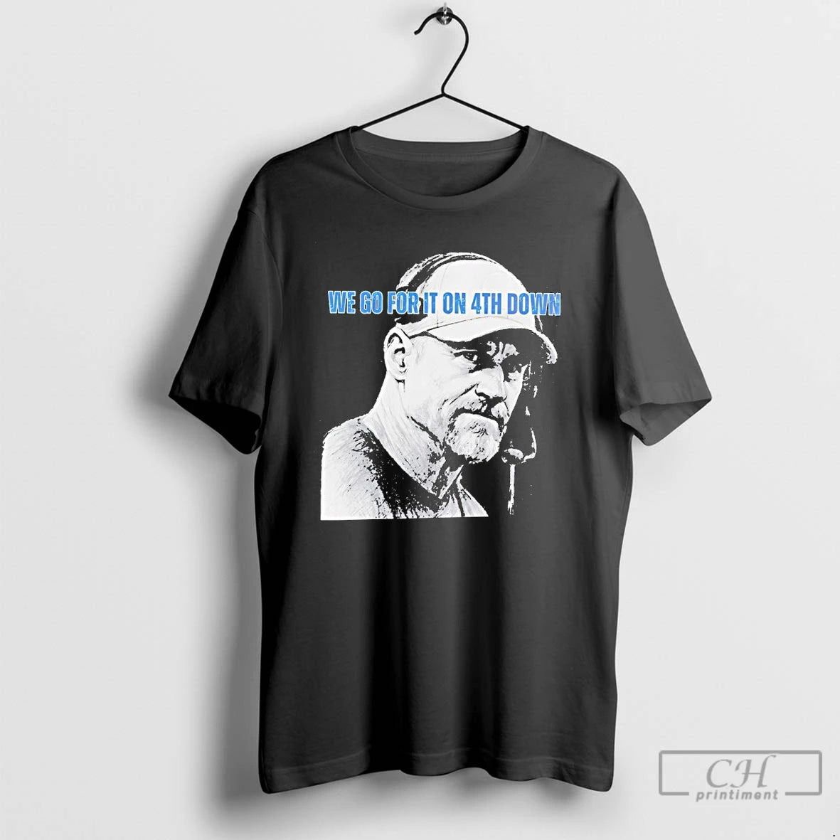 Classic Dan Campbell Detroit Lions We Go For It On 4th Down T Shirts Sweater Hoodie, Sweatshirt | DripVista.com