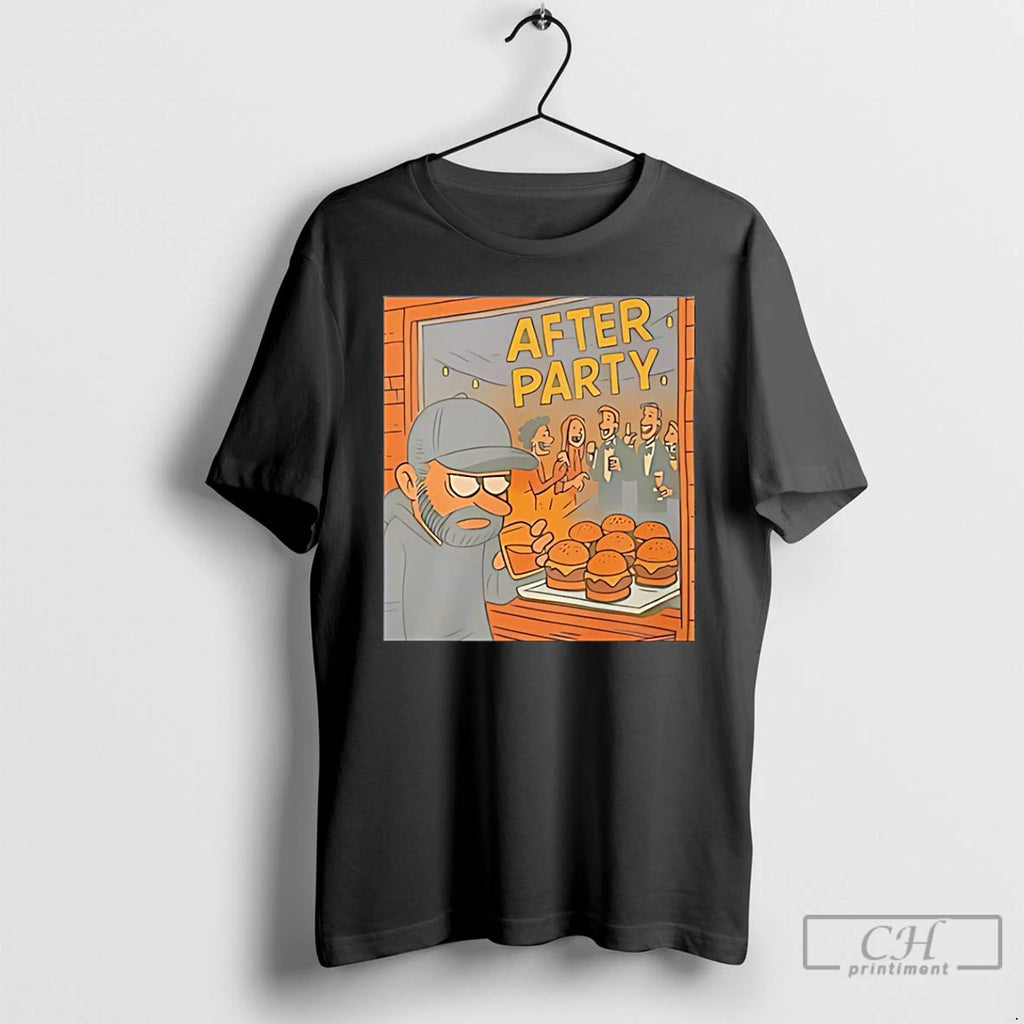 Classic Dax Harwood Wearing After Party Burger T-Shirts, Hoodie, Sweatshirt | DripVista.com