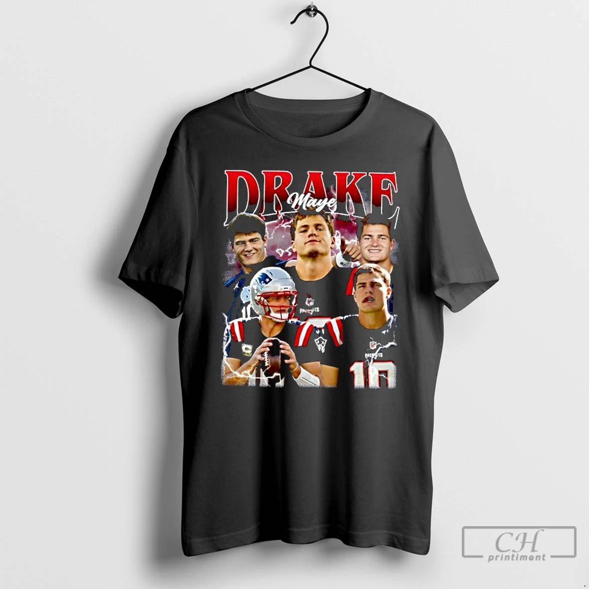 Classic Drake Maye Bootleg Essential Graphic T-Shirts, Hoodie, Sweatshirt | DripVista.com