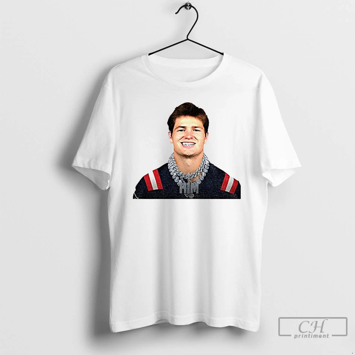 Classic Drake Maye Grill And Chains New England Football T-Shirts, Hoodie, Sweatshirt | DripVista.com