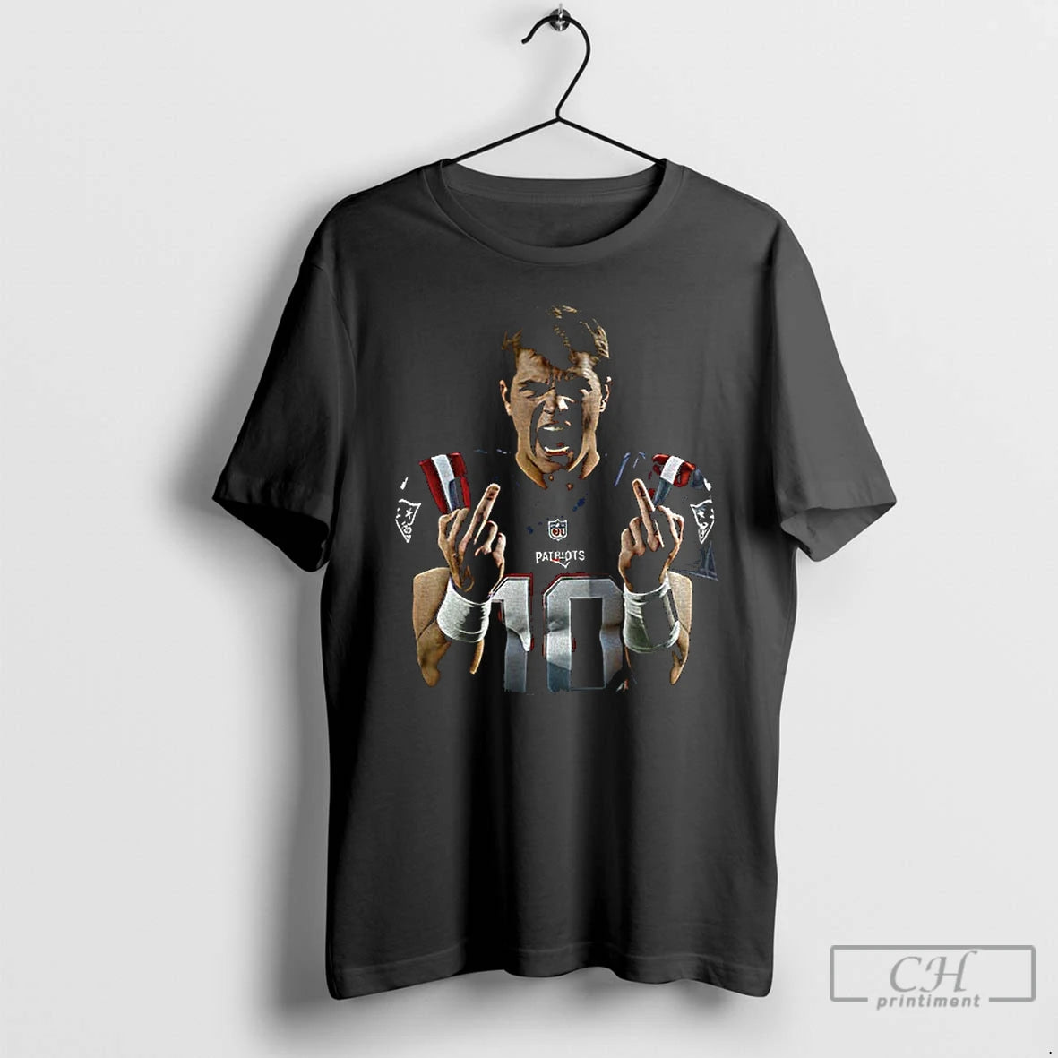 Classic Drake Maye Middle Finger Vintage T-Shirts, Hoodie, Sweatshirt | DripVista.com