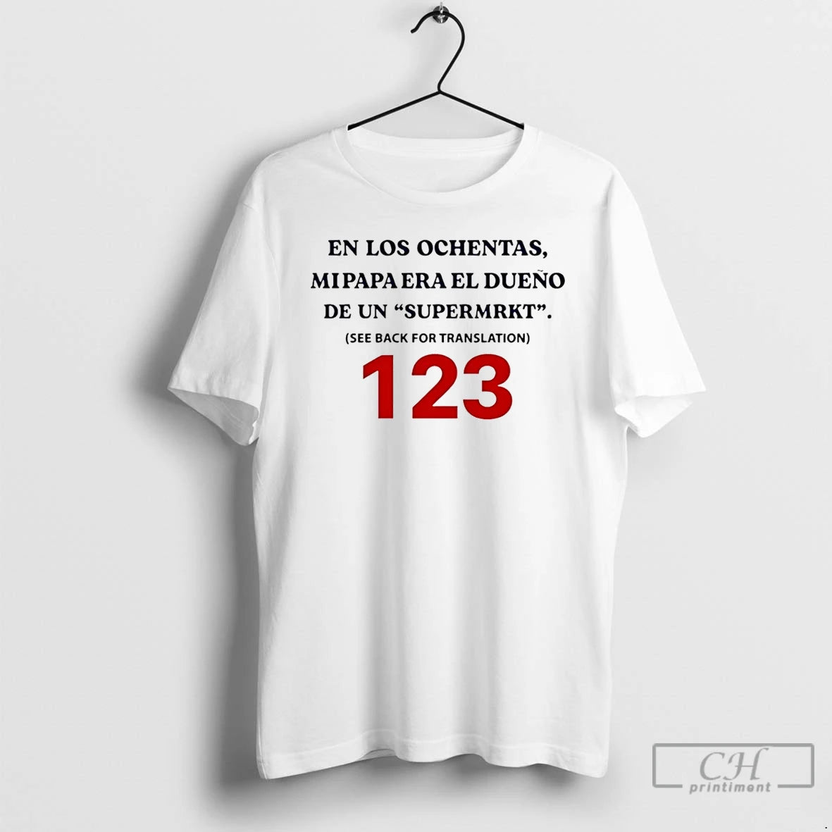 Classic En Los Ochentas Mipapa Era El Dueno De Un Supermrkt T-Shirts, Hoodie, Sweatshirt | DripVista.com