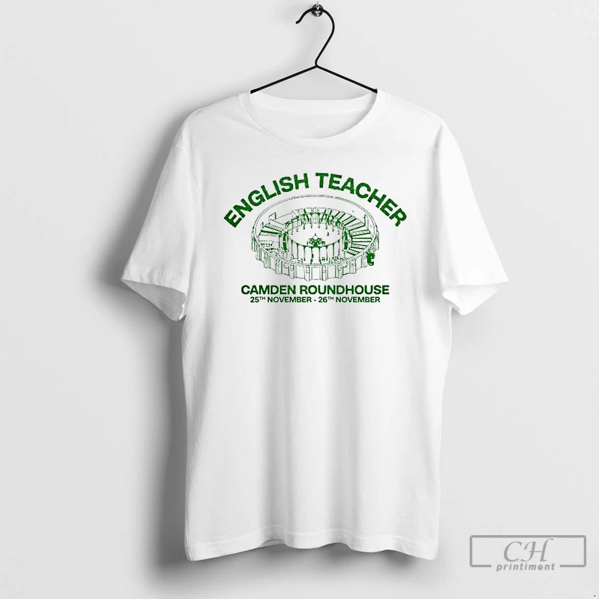 Classic English Teacher Camden Roundhouse 25th November 26th T-Shirts, Hoodie, Sweatshirt | DripVista.com