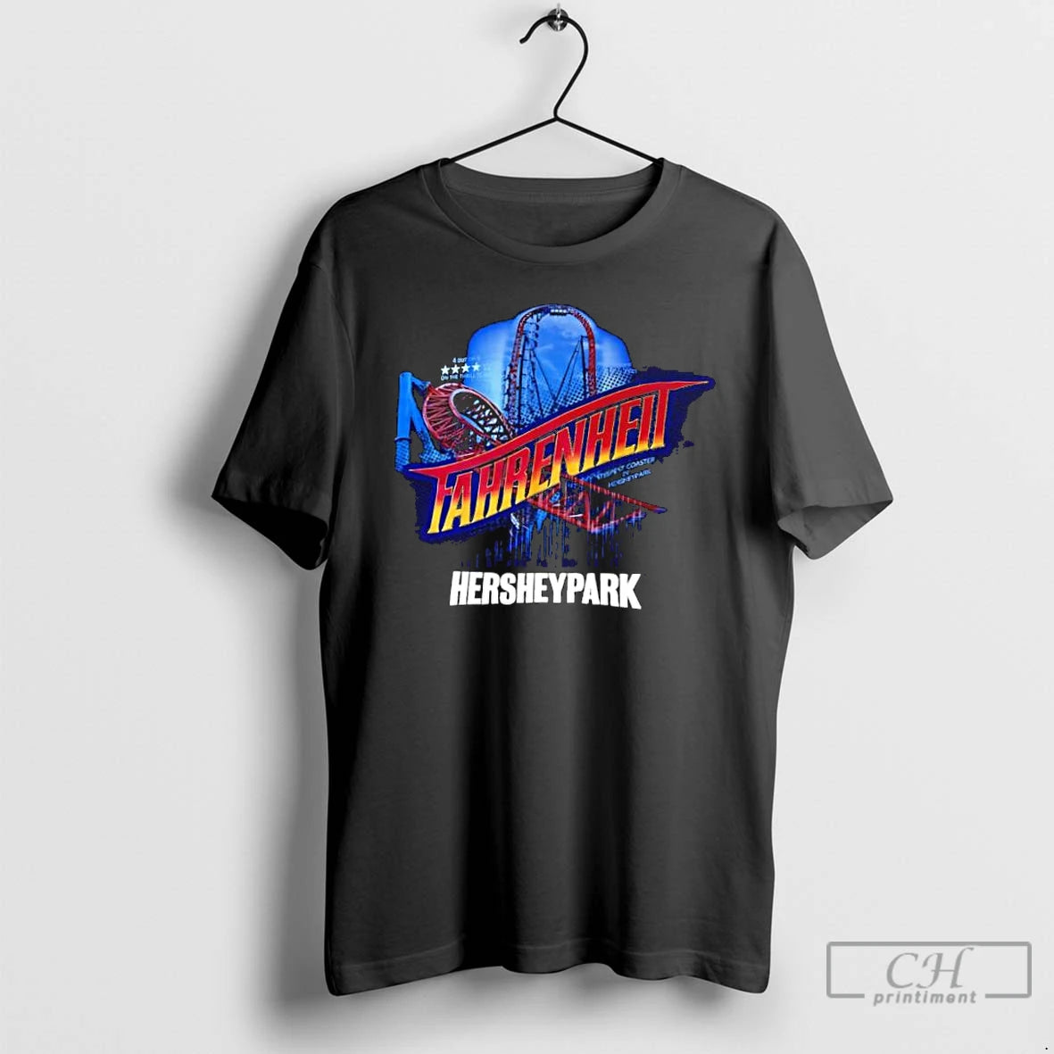 Classic Fahrenheit 97 And Falling Fastighet Park Hersheypark T-Shirts, Hoodie, Sweatshirt | DripVista.com