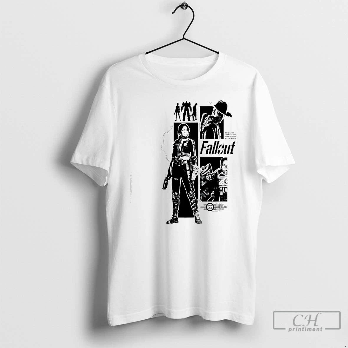 Classic Fallout Tv Series Vault 33 Graphic T-Shirts, Hoodie, Sweatshirt | DripVista.com
