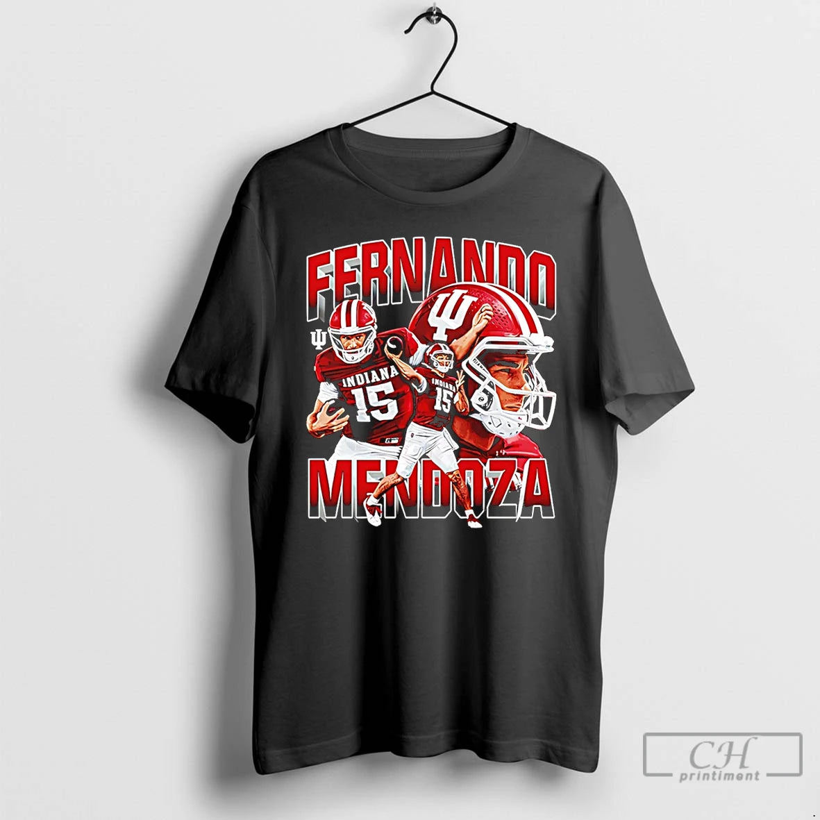 Classic Fernando Mendoza Indiana Football Ncaa Individual Collage T-Shirts, Hoodie, Sweatshirt | DripVista.com